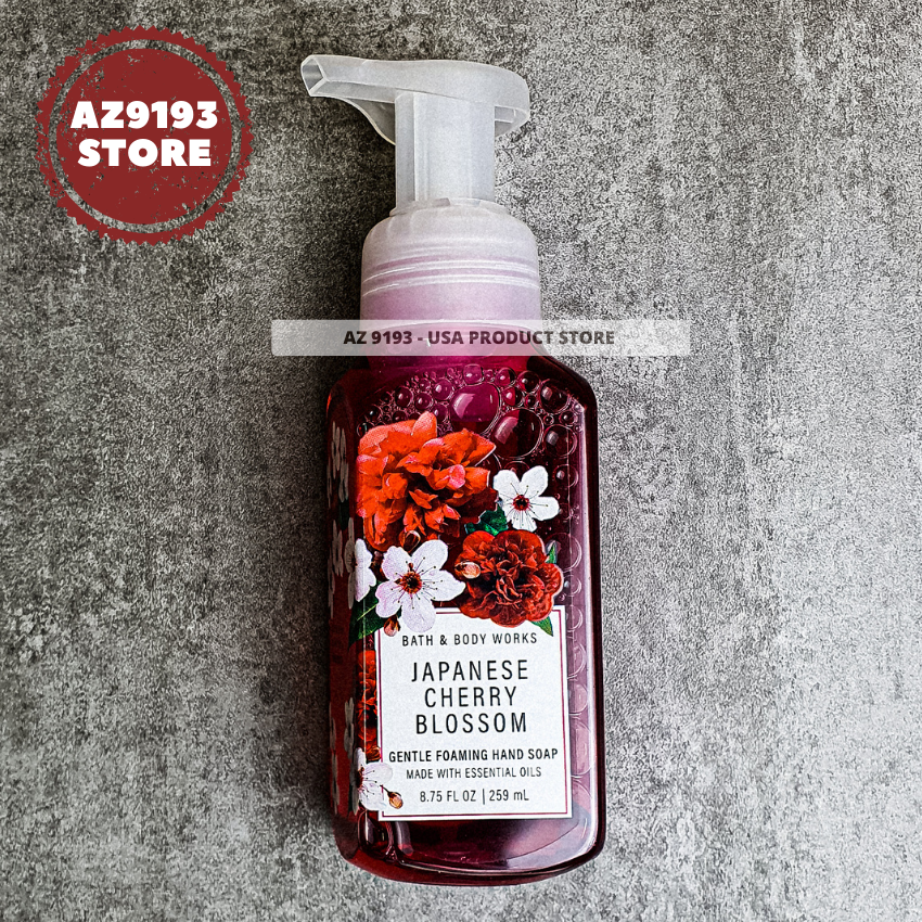  Nước rửa tay dạng bọt Bath and Body Works JAPANESE CHERRY BLOSSOM 259ml 