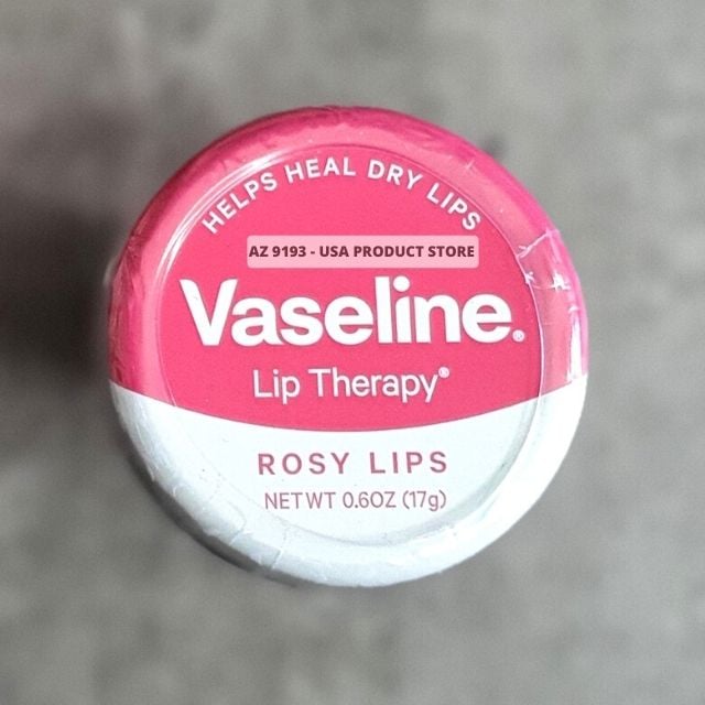  Son Dưỡng Vaseline Lip Therapy ROSY LIPS 17g - Hàng Canada 