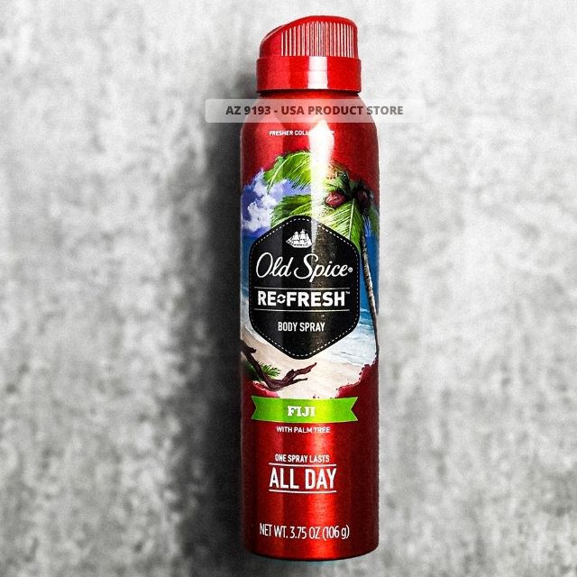  Xịt Khử Mùi Toàn Thân Old Spice FIJI Body Spray 106g 