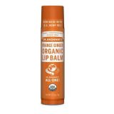  Son Dưỡng Môi Hữu Cơ Dr Bronner's Organic Lip Balm ORANGE GINGER 4g 