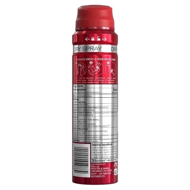  Xịt Khử Mùi Ngăn Mồ Hôi Old Spice Sweat Defense ULTIMATE CAPTAIN 122g 