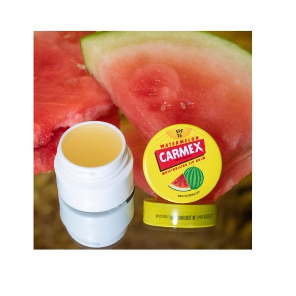  Son Dưỡng Môi Carmex, Dưa Hấu, Hủ 7.5g, SPF 15 
