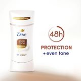  Lăn Khử Mùi Dove Even Tone SHEA BUTTER - Sáp Trắng 74g 