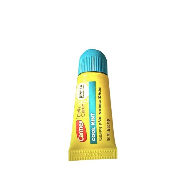  Son Dưỡng Môi CARMEX Mùi Bạc Hà (Cool Mint), 5g, SPF 15 - Dạng Tuýp, Hàng Nội Địa Mỹ 