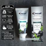  Kem Đánh Răng Crest 3D White Dòng Whitening Therapy CHARCOAL with TEA TREE OIL 116g 