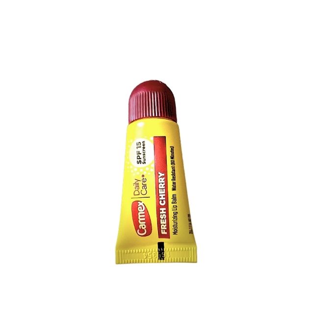  Son Dưỡng Môi CARMEX Fresh Cherry, 5g, SPF 15 - Dạng Tuýp, Hàng Nội Địa Mỹ 