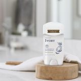  Lăn khử mùi Ivory Gentle Deodorant COCONUT - Dạng sáp 68g 