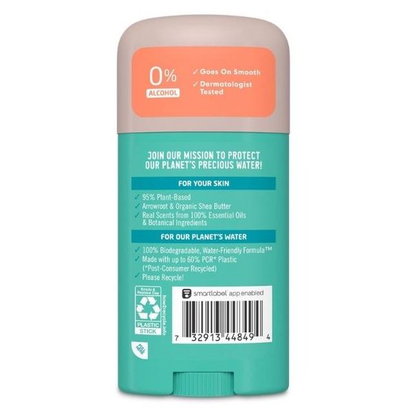  Lăn Khử Mùi Nữ SEVENTH GENERATION FRESH CITRUS, Dòng Tự Nhiên, 75g 