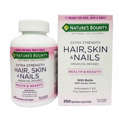  Natures Bounty Hair, Skin & Nails 250V 