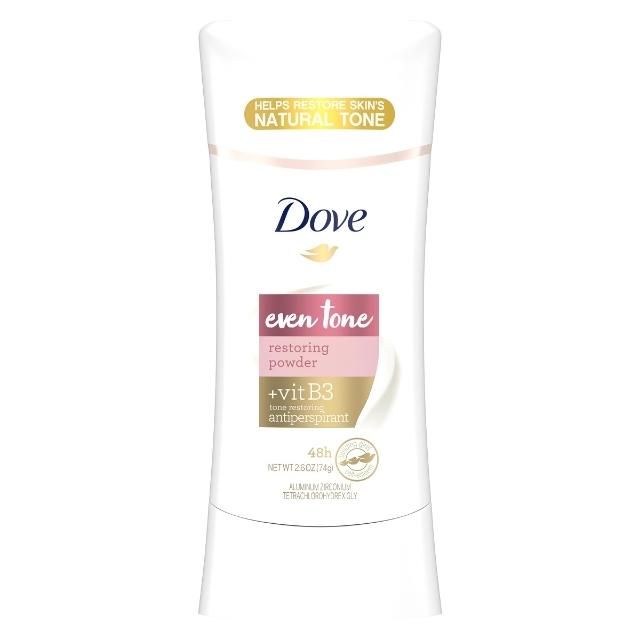  Lăn Khử Mùi Dove Even Tone RESTORING POWDER - Sáp Trắng 74g 