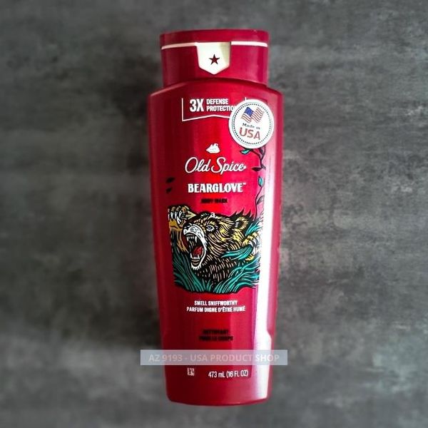  Sữa Tắm Old Spice Wild Collection BEARGLOVE 473ml 