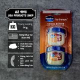  Son Dưỡng Môi Vaseline Lip Therapy COCOA BUTTER Set 2 Hủ 7g - Hàng Mỹ 