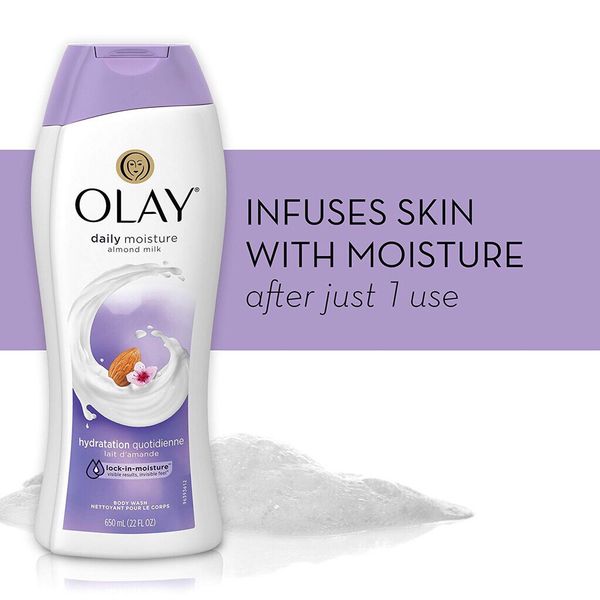  Sữa Tắm Olay Hydrating Clean Almond Milk 650ml 