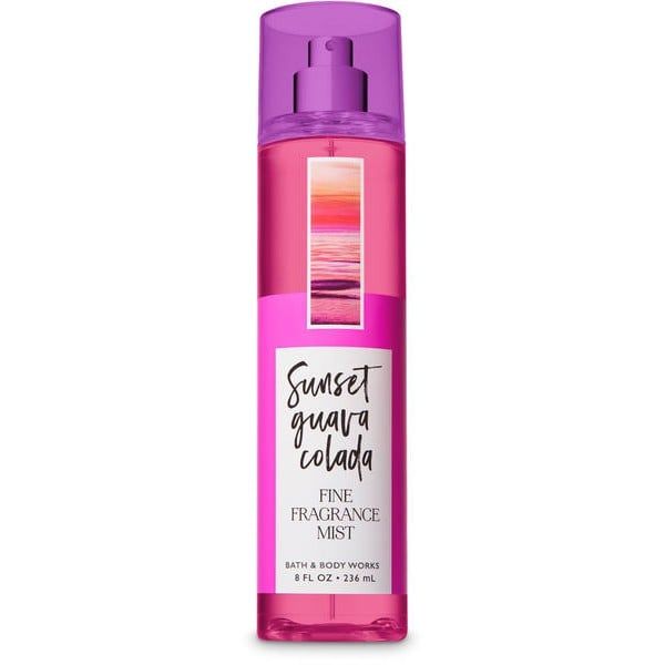  Nước Xịt Toàn Thân Bath And Body Works SUNSET GUAVA COLADA 236 ml 