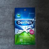  Tăm Chỉ Nha Khoa Dentek Triple Clean Advanced Clean - 20 Tăm 