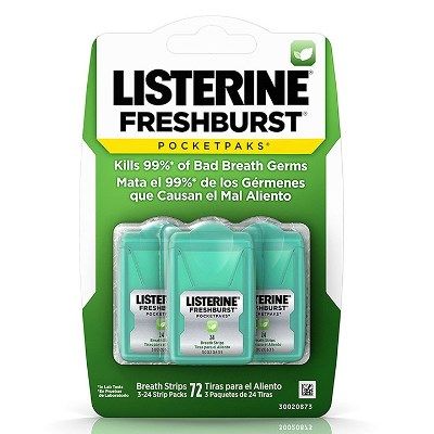  Thơm Miệng Listerine Freshburst vỉ 3 