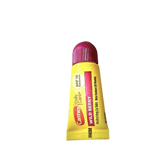  Son Dưỡng Môi CARMEX Mùi Berry (Wild Berry), 5g, SPF 15 - Dạng Tuýp, Hàng Nội Địa Mỹ 