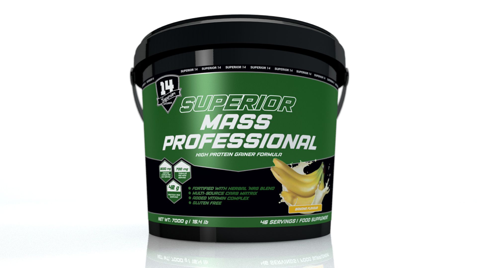  Sữa Tăng Cân Superior Mass Professional - 7kg 