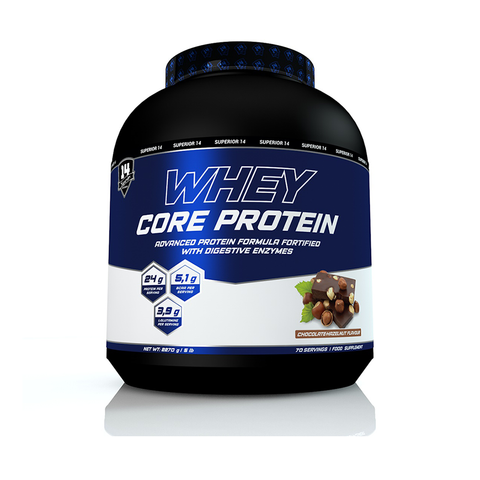  Sữa Tăng Cơ Whey Core Superior 14 - 70 lần dùng 