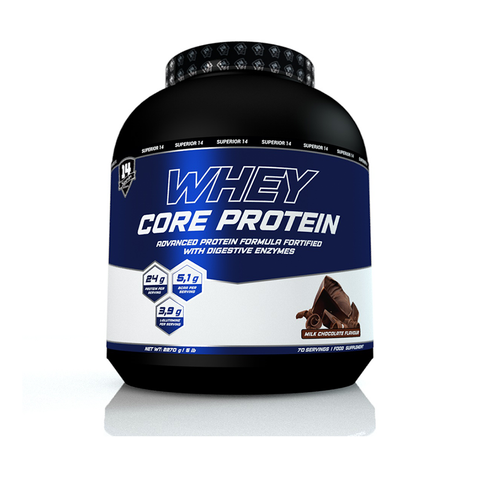  Sữa Tăng Cơ Whey Core Superior 14 - 70 lần dùng 