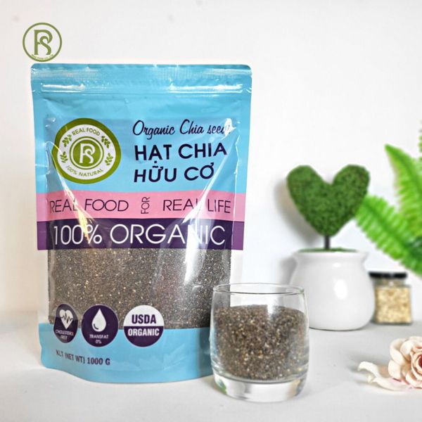  Hạt Chia Hữu Cơ Real Food 
