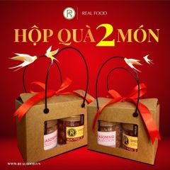 Set 2 hũ kèm hộp đựng làm quà tặng