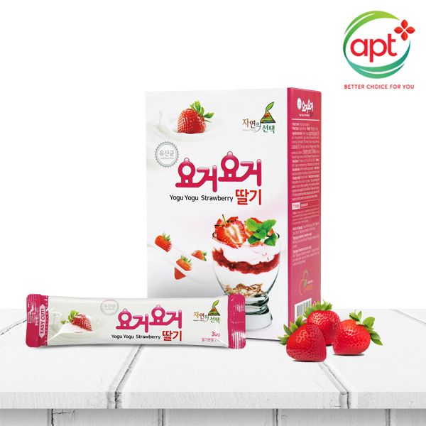 Bột ngũ cốc Hàn Quốc N-Choice Yogu Dâu Tây 300g