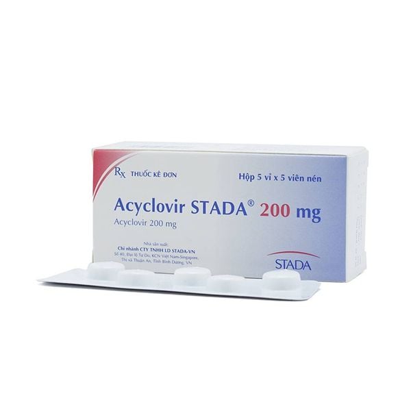 Acyclovir stada 800mg