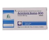 ACYCLOVIR 800MG BOSTON (H/25V)