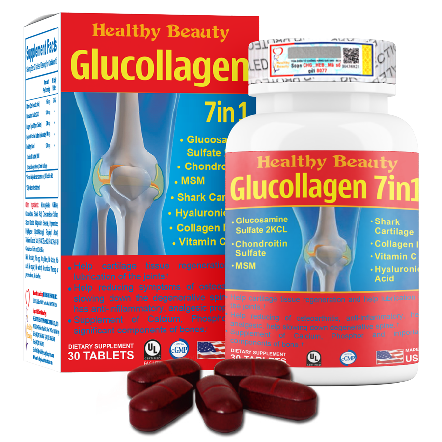 Healthy Beauty Glucollagen 7in1 - Bổ Sung Toàn Diện Cho Khớp – Healthy Beauty Pharma Co.,LTD