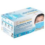 HB MEDICAL MASK - KHẨU TRANG Y TẾ 4 LỚP KHÁNG KHUẨN MÀU XANH