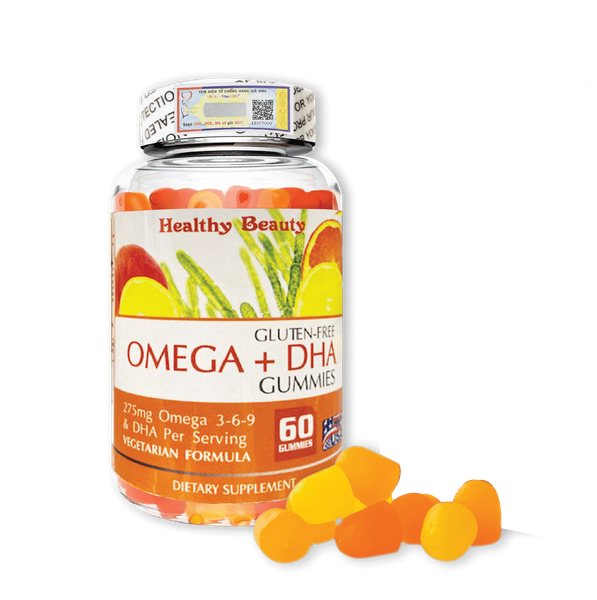 OMEGA + DHA GUMMIES GIÚP BÉ THÔNG MINH VƯỢT TRỘI MẮT SÁNG TINH ANH –  Healthy Beauty Pharma Co.,LTD