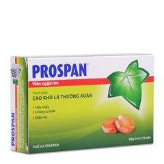 Viên Ngậm Trị Ho Prospan Hộp 20 Viên