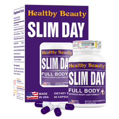 SLIM DAY - Viên uống hỗ trợ tăng chuyển hóa mỡ, giảm cân dùng ban ngày