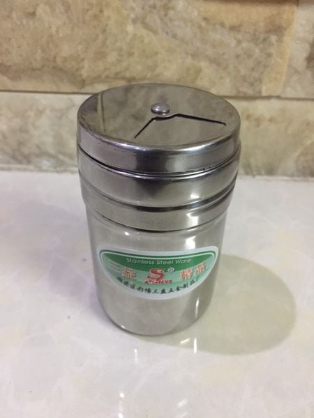  Hủ đựng tăm, tiêu INOX 