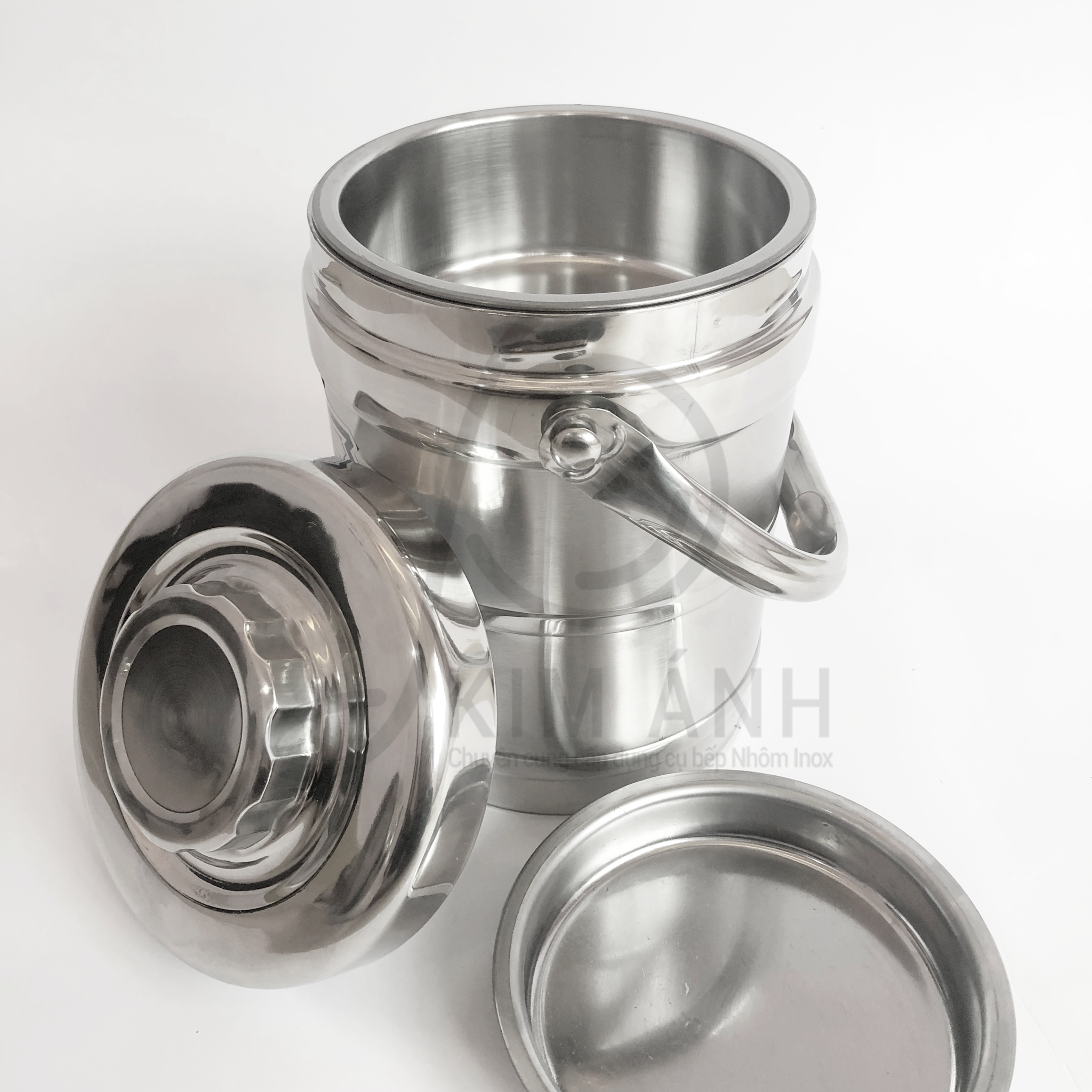  Xách cháo giữ nhiệt Inox Meiziguan 