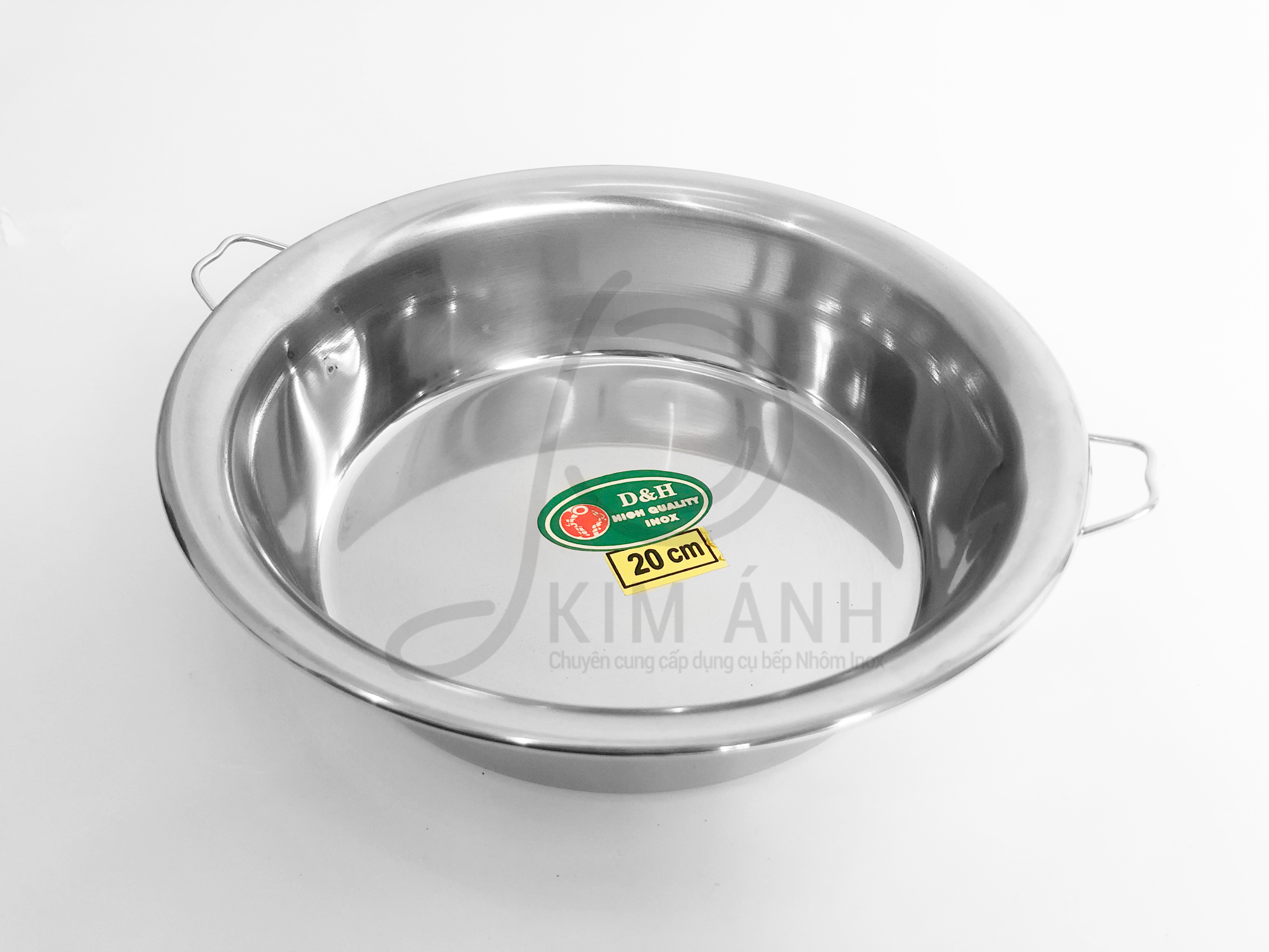  Bơ inox | Xửng inox DH kích thước 16-40cm 