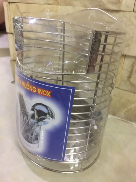  Ống đựng muỗng đũa Inox 