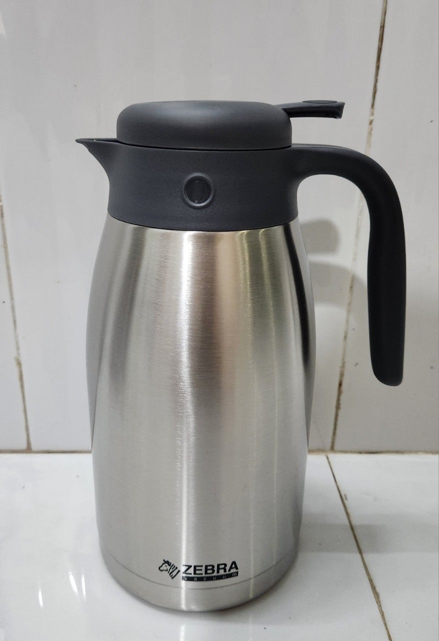  BÌNH GIỮ NHIỆT INOX ZEBRA 2L VACUUM JUG SMART IV 