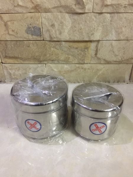  Hũ y tế / Hũ lưu mẫu / Hũ gòn - INOX 304 