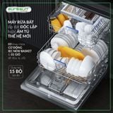  Máy rửa bát độc lập Eurosun SMS81EU19EB 