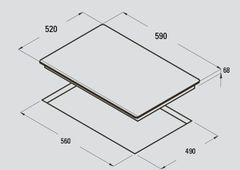 Bếp từ Cata IB - 603BK