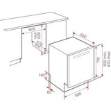  Máy rửa bát âm tủ Teka DW8 59 FI 