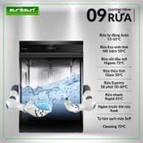  Máy rửa bát độc lập Eurosun SMS81EU19EB 