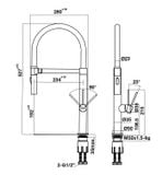  VÒI RỬA BÁT HAFELE HT24-SH1F527 570.85.051 