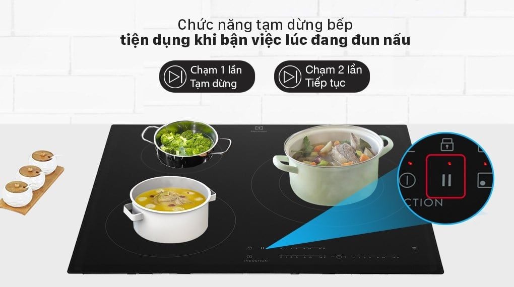  Bếp từ 3 vùng nấu Electrolux LIT60342 