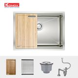  Chậu rửa inox Konox KN6046SU 