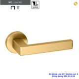  BỘ KHÓA CỬA DIY HAFELE SET E 499.63.639 