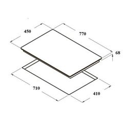 Bếp từ đôi cata IB-772