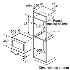 Lò vi sóng âm tủ BOSCH BFL634GB1 Serie 8